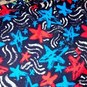LulaRoe Patriotic Print Leggings‎